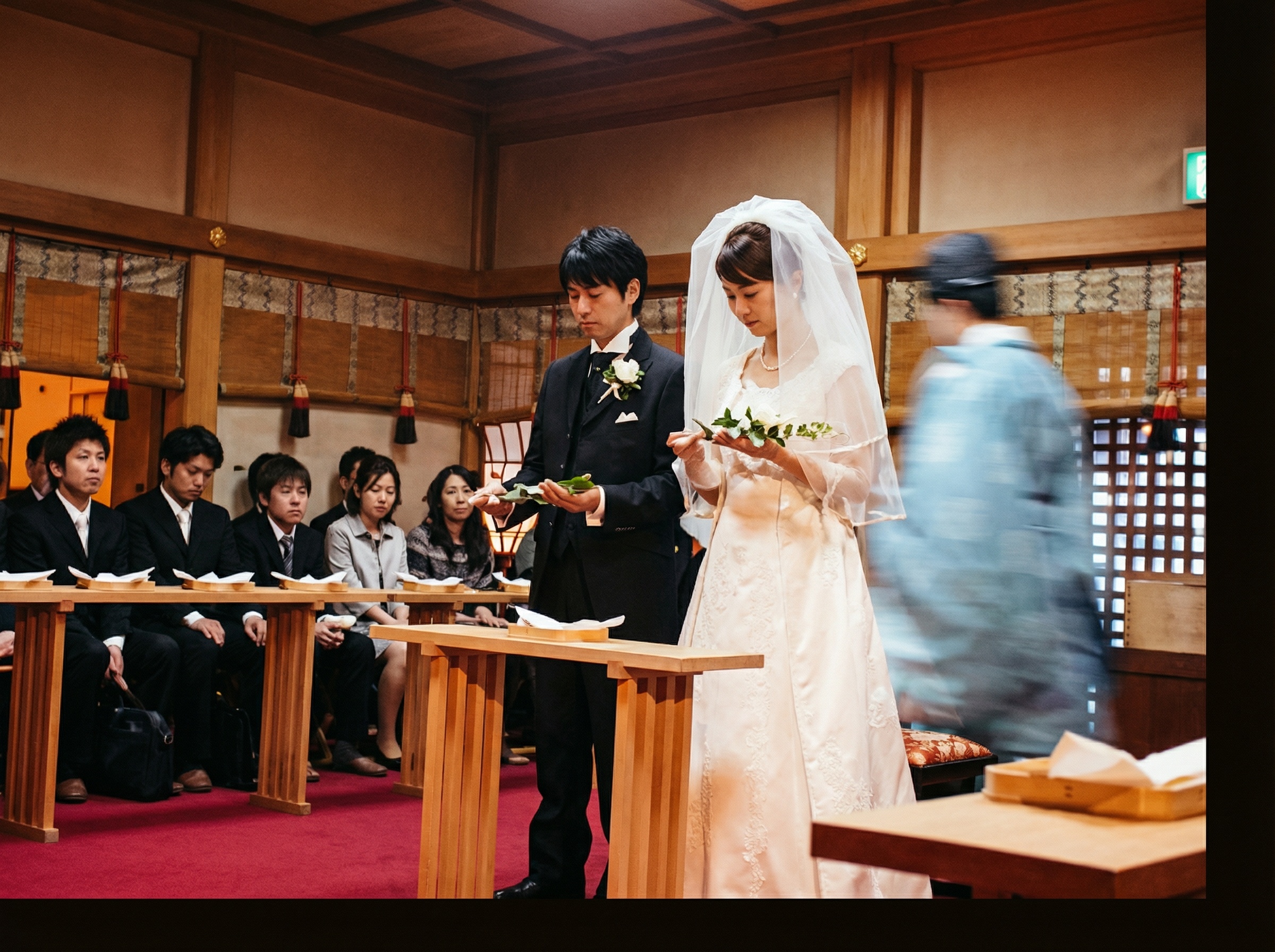 神前結婚式の衣装 白無垢